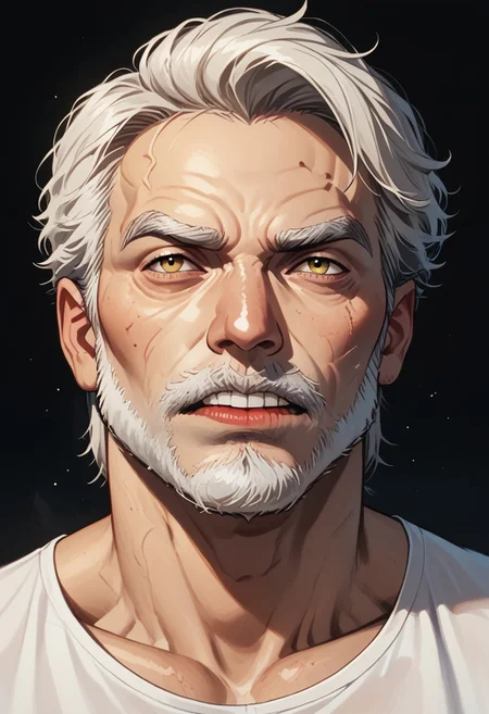 score_9, score_8_up, score_7_up, BREAK, 1 boy, manly, male focus, man, beard, facial hair, old man, old, wrinkly, wrinkly face, wrinkled, wrinkled face