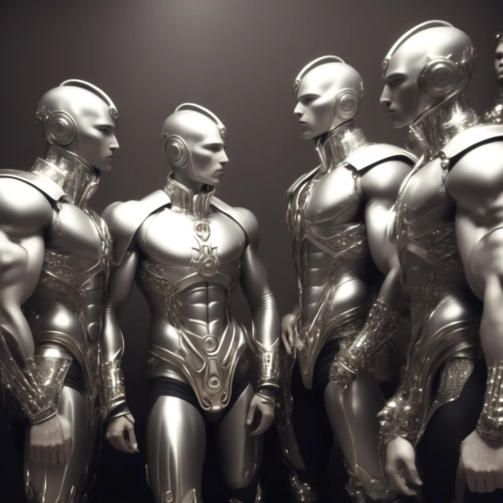 photo Meeting of the Machine kings with the Supreme Energy Adonis (EnergyAdonis style:1) <lora:djzEnergyAdonis:0.8)