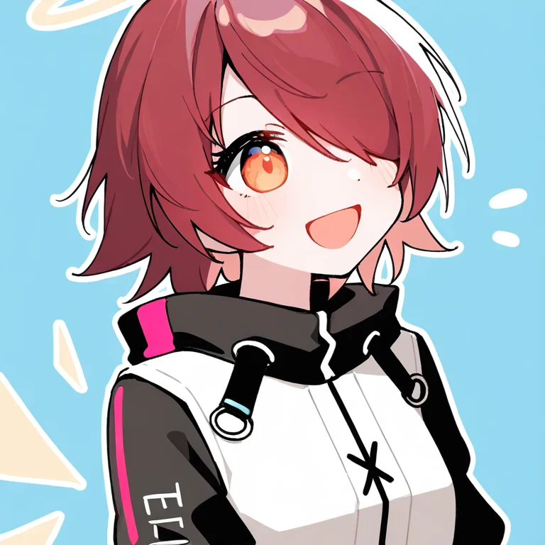 1girl,solo,exusiai \(arknights\),smile,happy,portrait,,<lora:RR:1>, masterpiece, best quality, very aesthetic, absurdres