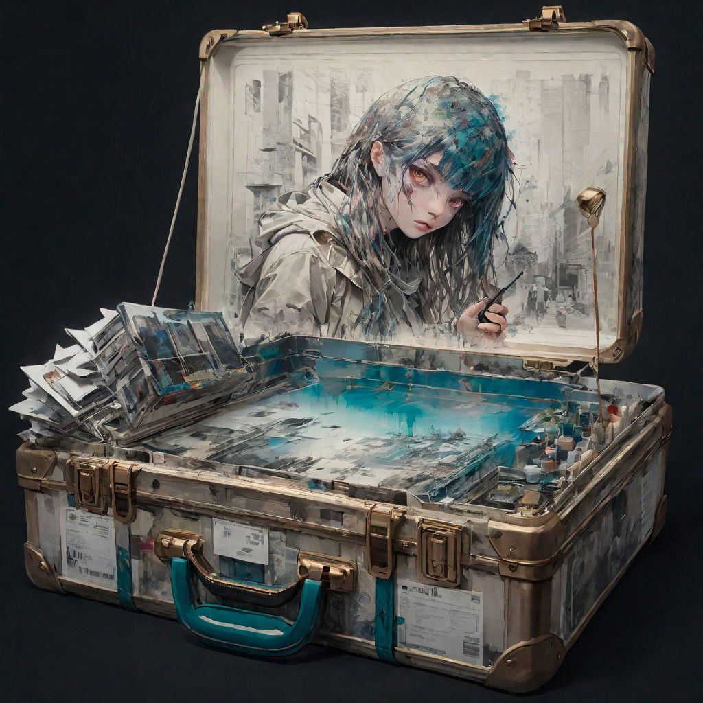 Mysterious detective on case, by Minjae Lee, Carne Griffiths, Emily Kell, Steve McCurry, Geoffroy Thoorens, Aaron Horkey, Jordan Grimmer, Greg Rutkowski, amazing depth,high resolution, ink painting