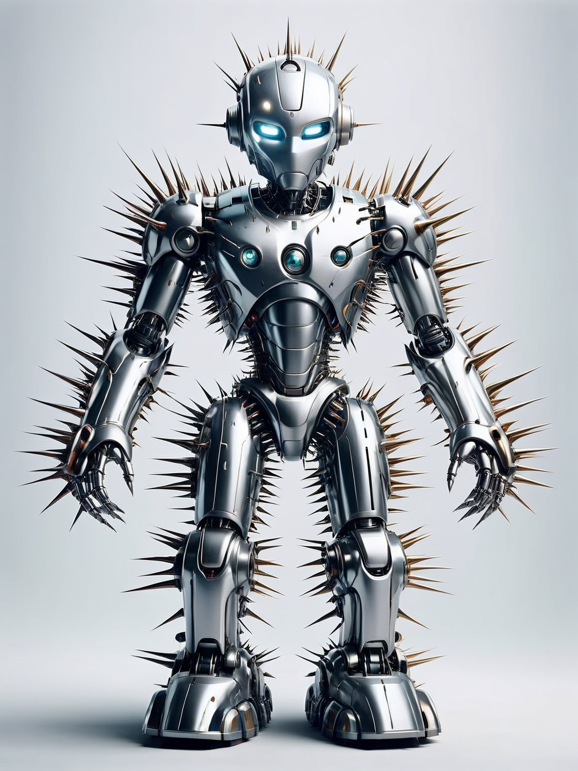 ais-thrny robot, shiny and futuristic <lora:ais-thrny-sdxl:1>