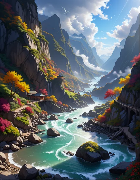 surreal landscape:1.2
Himalayan valley with terraced farms,
Raging sea spray, thunderous waves crashing against the rocks ,
Snowy blizzard Weather,
Homogenitus from industrial plumes,
Canyon reflected light bouncing,
Fall foliage color explosions,
Mangrove tidal channels,
,
,
,
Leiji Matsumoto
(masterpiece:1.4), (intricate details:1.4), (hyperrealistic:1.3),(painting:0.9),(ultra detailed:1.4), (8k resolution:1.3), (sharp focus), (dramatic perspective:1.1), (chromatic aberration:0.3), (film grain:0.2),
<lora:JuggerCineXL2:0.3>,
<lora:add-detail-xl:0.3>,
<lora:WildcardX-XL-Detail-Enhancer:0.4>,
<lora:xl_more_art-full_v1:0.7>,
<lora:ClassipeintXL2.1:0.3>,
<lora:Flux-XL_Scenery:0.3> flux-scenery ,
<lora:EnvyDramaticLightingXL01:0.7>
detailxl,