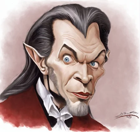 Bram Stoker's Dracula Caricaturized <lora:SDXL-Caricaturized-Lora:1>, Very detailed, clean, high quality, sharp image