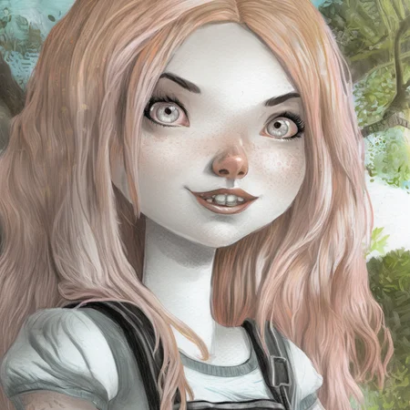 drawix3 closeup girl, photorealistic, very detailed<lora:drawix3:0.9>