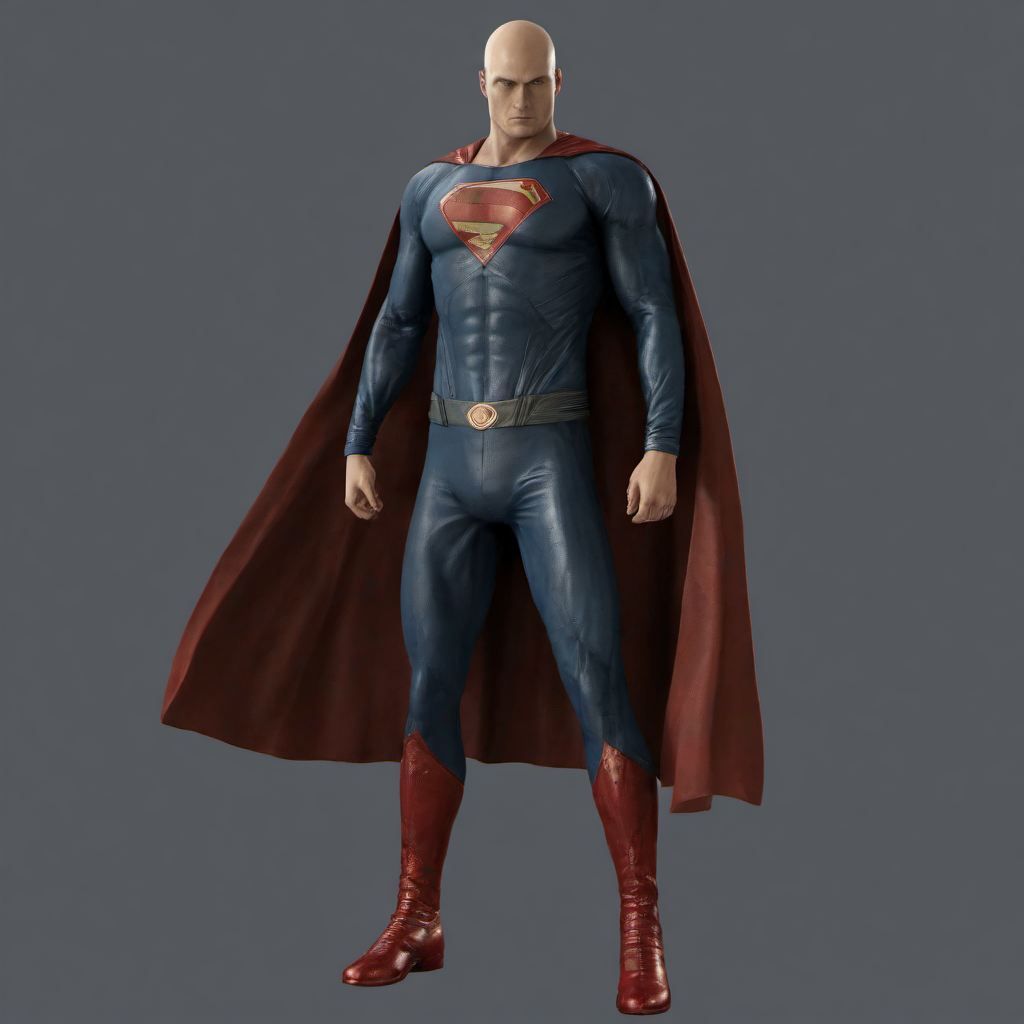 masterpiece,high quality,
 <lora:PE_Hitman47:0.8>  PEHitman,
wearing superman costume,