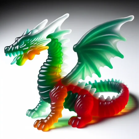 gummymorph, a dragon