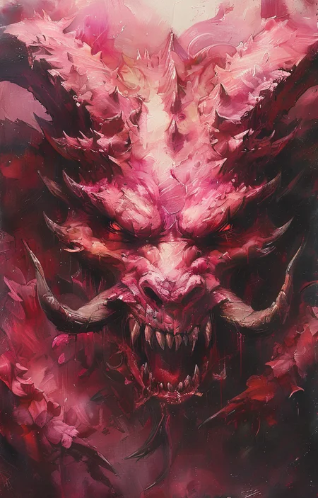 masterpiece,best quality,<lora:tbh258-sdxl:0.9>,illustration,style of diablo, decaying peonies