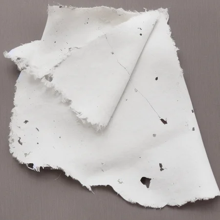 Tattered cloth edges