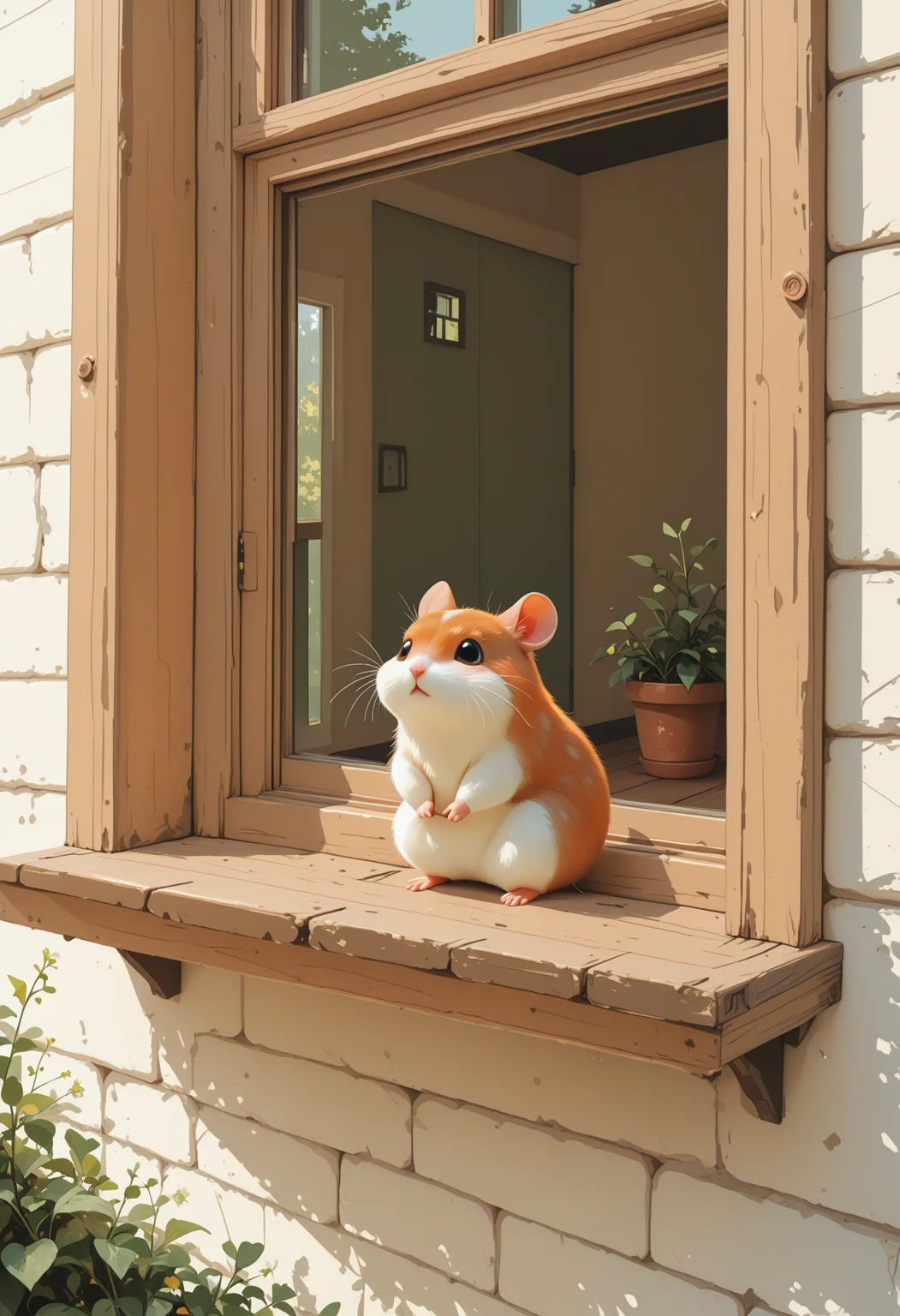 (masterpiece, best quality, high quality, highres), very awa, highres, absurdres, (chii-kun \(seedyoulater\):0.8), (naguru \(cyoroama\):0.5), (hamster:1.1), (no humans:1.1), (cute:1.2), comfy, solo, cozy, outdoors, 2 store house, looking in a window, outside, curious, oo, evening
<lora:ppw_v7_animv4_1_r2:0.6> <lora:748cm_illu:0.6> 7481llu <lora:69yottea_illu_v2:0.4> <lora:illustrious_all_rated_v1:0.6> masterpiece, best quality, very aesthetic, absurdres <lora:Random:1>Jedmix