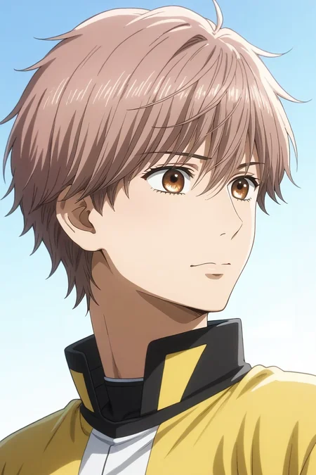 score_9, score_8_up, score_7_up, source_anime, rating_safe, intricate details, (photorealistic:0.6), , depth of field, 1boy, solo, male focus, <lora:taichi_mashima_pony:0.82>, taichi_mashima, brown hair, brown eyes, short hair, bangs, hair between eyes, profile, machu picchu, day, singing, skin fang, robot costume, <lora:sdxl_lightning_8step_lora:1>