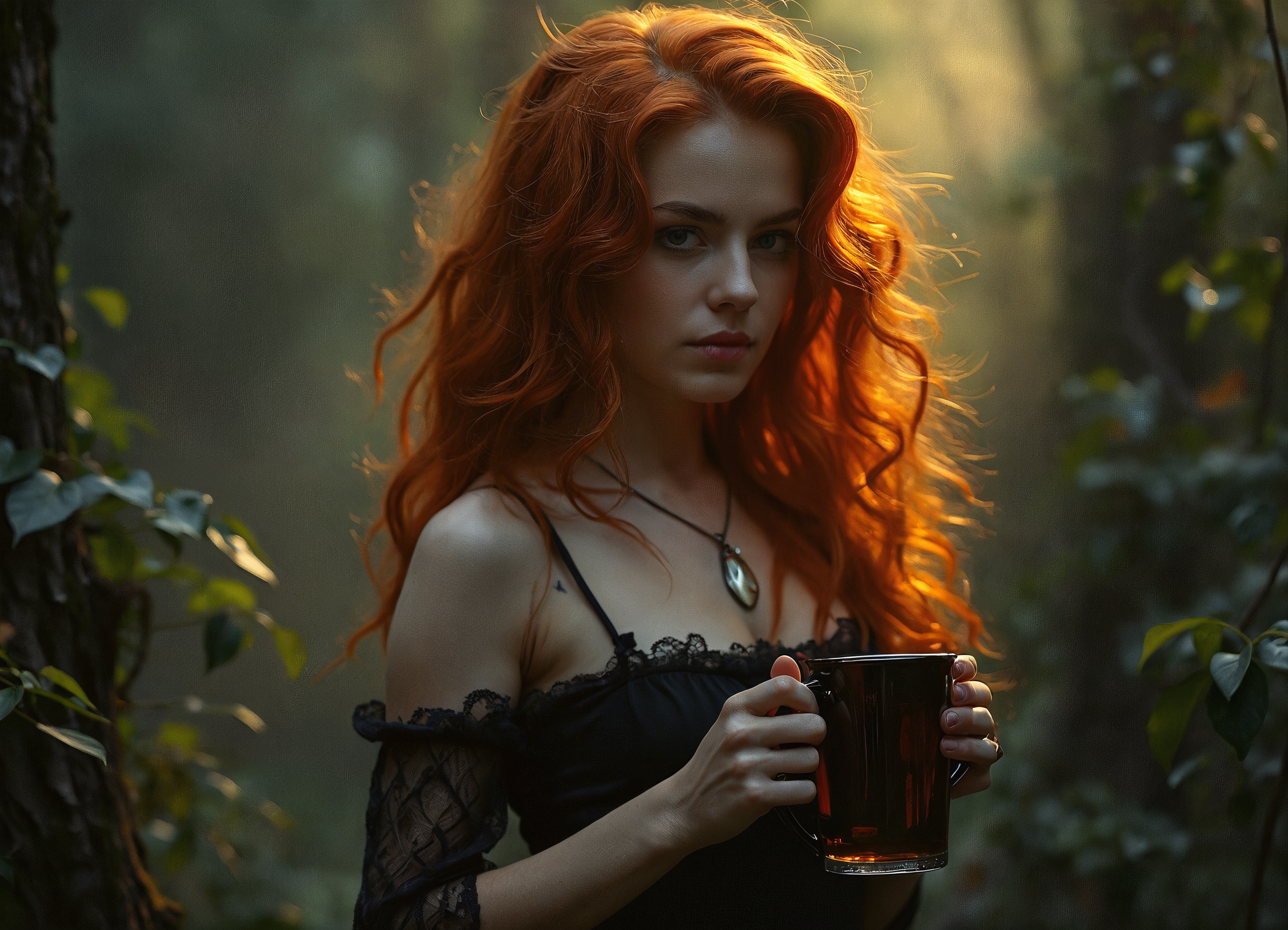 (full body shot:1.6) cinematic photo, (macro photography:1.4) solo, (redhead:1.1) (celtic:1.25) pixie fairy (climbing out of) a (mug of beer:1.1) (moody, shadowy lighting:0.9), high-detail, 4K , 35mm photograph, film, bokeh, professional, 4k, highly detailed, detailed skin texture, (blush:0.5), (goosebumps:0.5) (style of Christian Schloe), subsurface scattering, Photorealistic, Hyperrealistic, analog style, realistic, film photography, soft lighting, heavy shadow