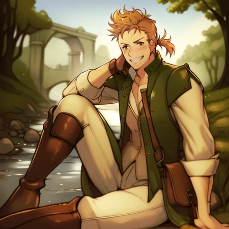 Alfyn Greengrass-Octopath Traveler Character LoRA