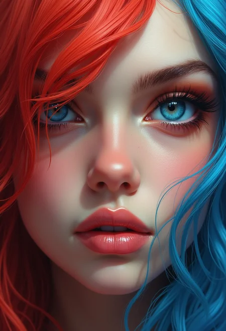 hyperrealistic digital painting by J. Scott Campbell and Thomas Saliot and Jeremiah Ketner