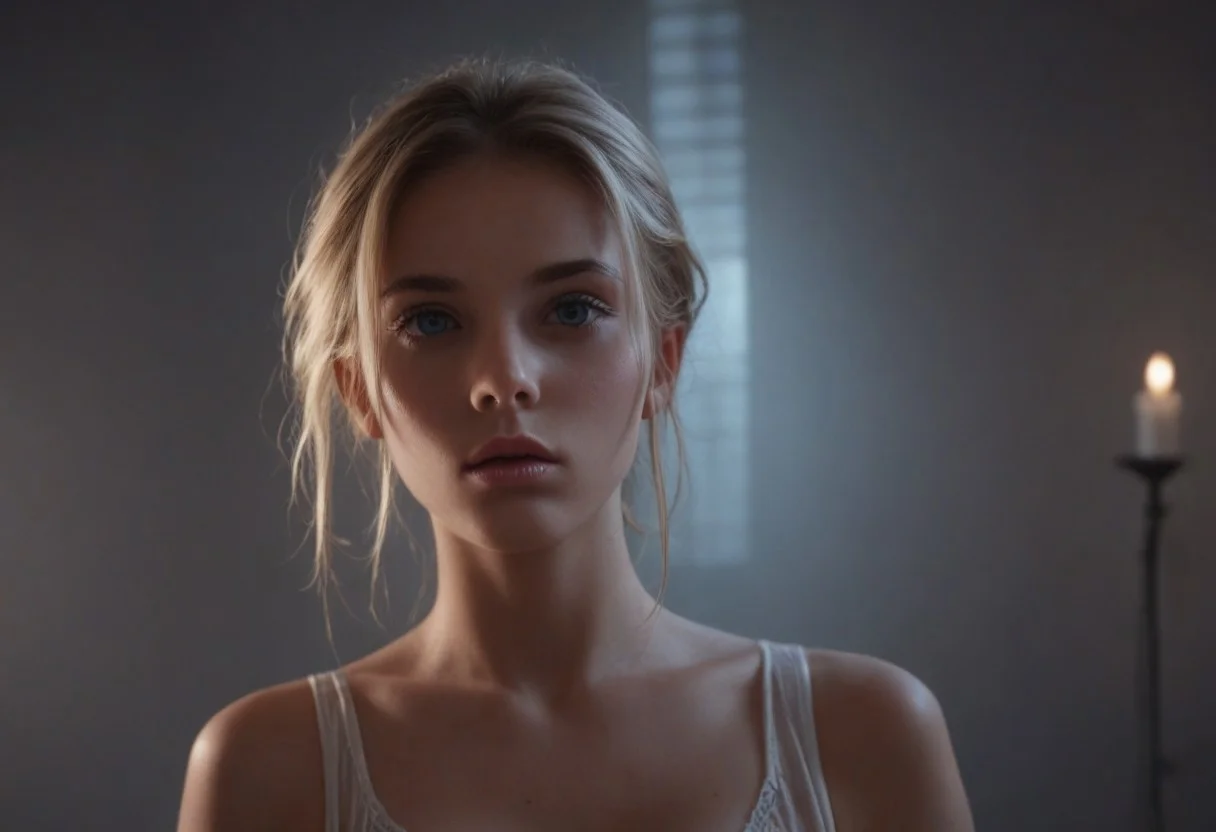 score_9, score_8_up, score_7_up,
torture chamber, dim lighting,
1 woman,
( unparalleled beauties),
blue eyes_White and transparent skin_
blonde shining hair, innocent girl, 19years old,