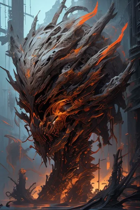 biomechanical cyberpunk cybernetic style cybernetic robot ethereal fantasy concept art of  masterpiece,best quality,absurdres,high details,8K,photorealistic,at distance,cowboy shot,1girl,<lora:epoxy_skull:1>,epoxy_skull,skull mask,<lora:Concept_-_Hella-sthetic_v2:0.7>,<lora:MollyRedWolf:0.7>,mollyredwolf,pale skin,long hair,red hair,<lora:wrenchsfantasy:0.7>,wrenchsfantasy,fantasy,glowing,glowing eyes,<lora:Fan_Warrior:0.7>,war_glam armor,wearing fanbingbing fashion,fanbingbing, . magnificent, celestial, ethereal, painterly, epic, majestic, magical, fantasy art, cover art, dreamy, intricate, elegant, highly detailed, symmetry, magical atmosphere, sharp focus, majestic, very coherent, radiant, advanced, cinematic, artistic, fine detail, winning, beautiful, stunning, dramatic light, designed, rich deep colors, perfect professional background, ambient, tailored set composition  . android, AI, machine, metal, wires, tech, futuristic, highly detailed . futuristic, technological, cybernetic enhancements, robotics, artificial intelligence themes . cybernetics, human-machine fusion, dystopian, organic meets artificial, dark, intricate, highly detailed