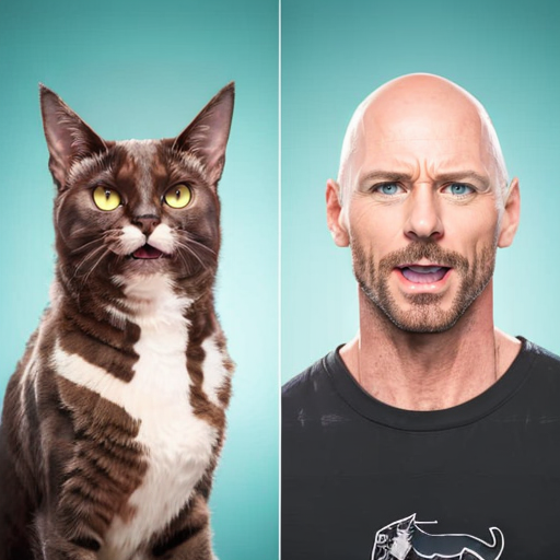 lolp,  johsin, cat, open mouth, black background, 8k, 4k, detailed <lora:like_owner_like_pets-000045:1>