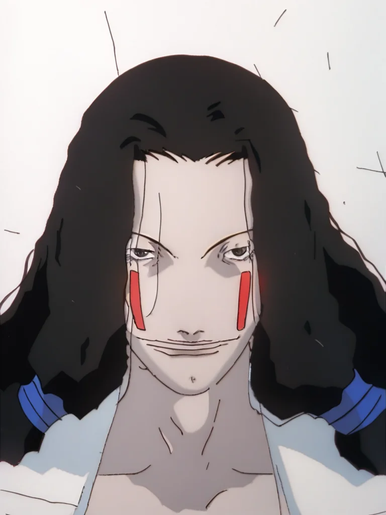 score_9, source_anime, masterpiece, best quality, <lora:Masami Eiri_PDXLv0.5:0.7> white background, 1boy, <lora:Masami Eiri_PDXLv0:0.8> masami eiri \(sel\), upper body, looking at viewer,
