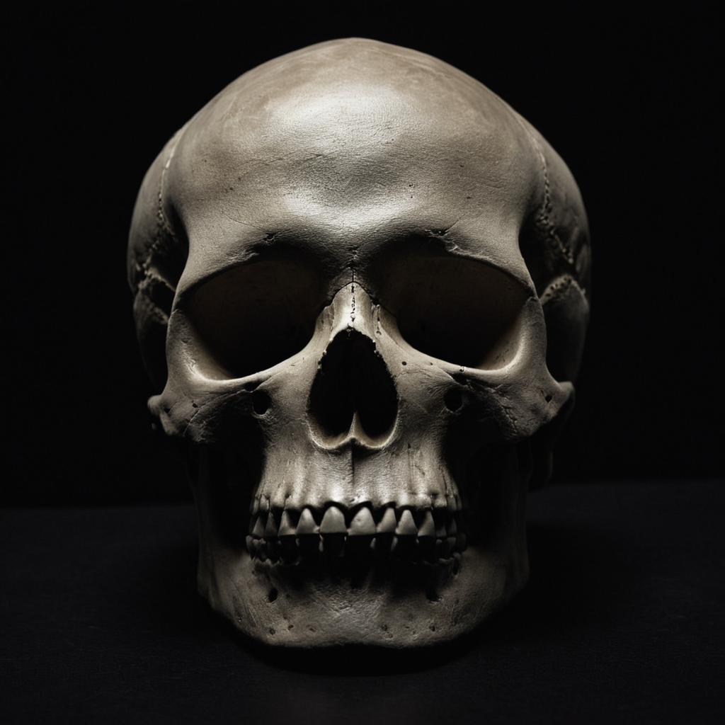 cinematic film still of  <lora:Sharp detailed high quality image style v1:1>
Sharp detailed high quality image of a skull with a black background, detailed background, 12K, high megapixel, realistic, realism, different, raw image, sharp style, solo, simple background, no humans, traditional media, black background, portrait, horror (theme)
, shallow depth of field, vignette, highly detailed, high budget, bokeh, cinemascope, moody, epic, gorgeous, film grain, grainy