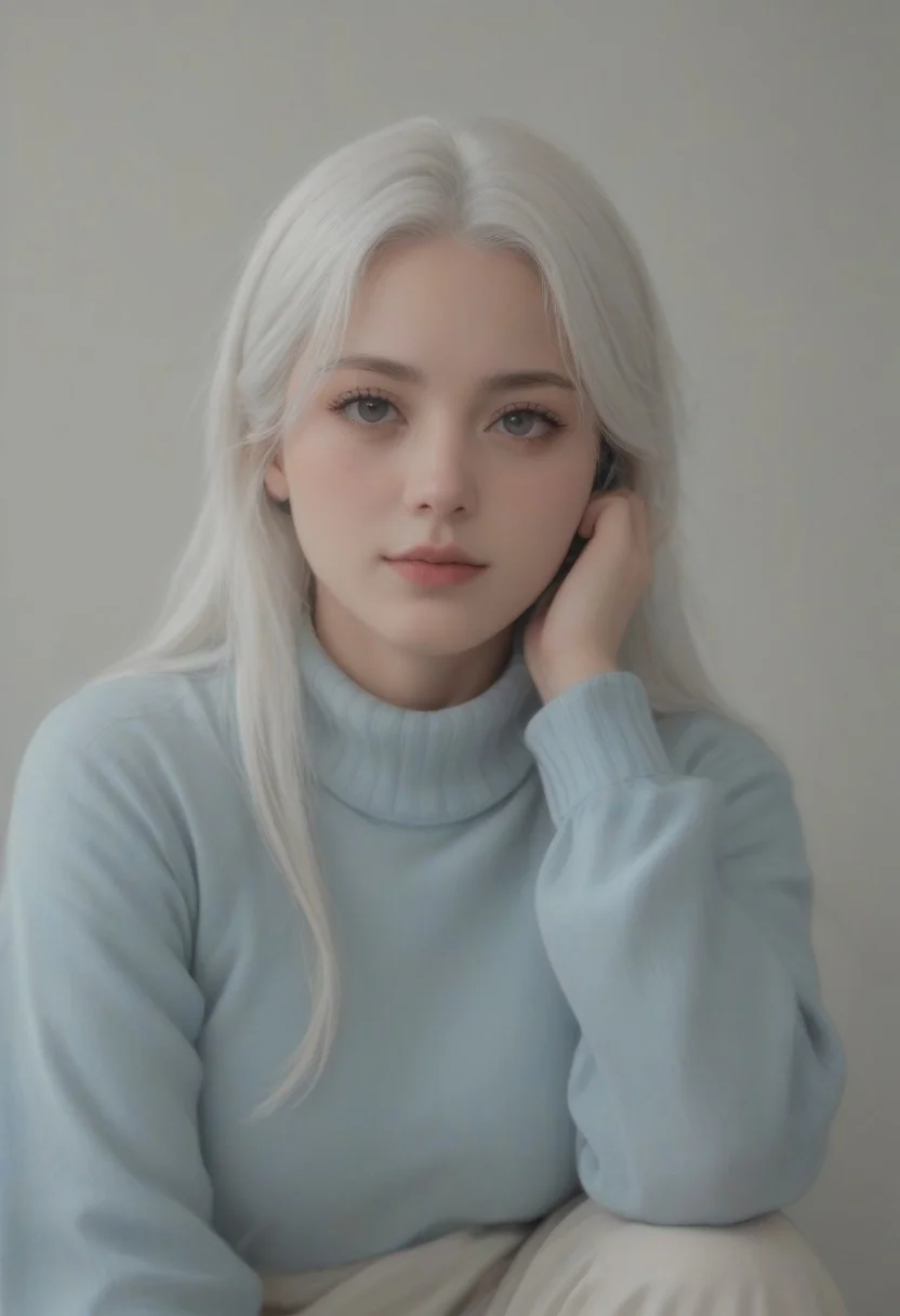 score_9, score_8_up, score_8, score_7_up, score_7, ((close up)), face focus, Expressiveh, white background
BREAK
1girl, solo, Korean princess, 18yr old, white hair, petite, cute, tiny body, hair between eyes, headphones, large breasts, protruding tits, head tilt, seductive look, aroused, horny, kneeling, light blue turtleneck sweater, light smile