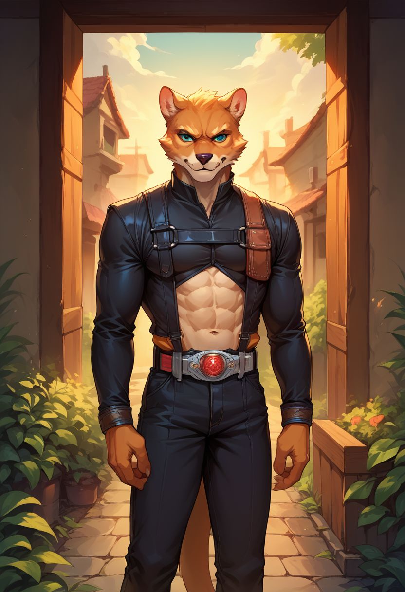 score_9, score_8_up, score_7_up, source_furry,
rider belt