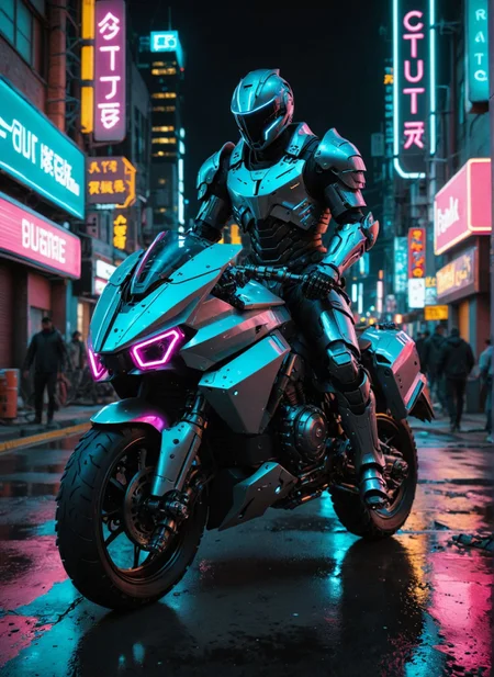 cinematic, a futuristic knight riding a robotic steed through a neon-lit city, sleek armor and advanced weaponry, dynamic and action-packed, dramatic urban backdrop
<lora:xray:1>
<lora:WildcardX-XL-Detail-Enhancer:1>