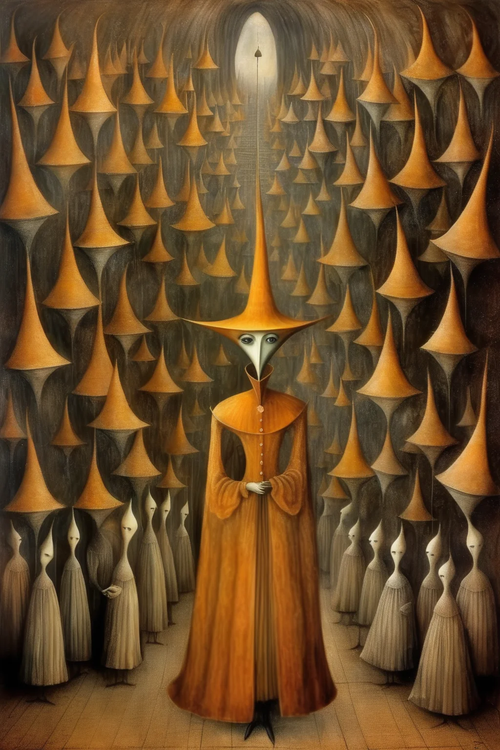 <lora:Remedios Varo Style:1>Remedios Varo Style - Kafelonia in the style of Remedios Varo I can't believe how beautiful this is