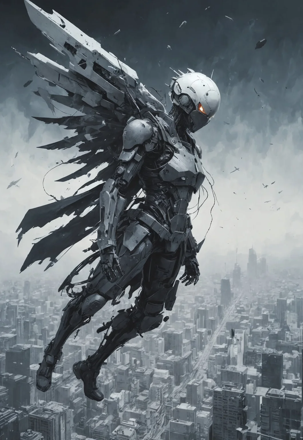 Blame! by Tsutomu Nihei cibo is flying through the air
easynegative, ng_deepnegative_v1_75t