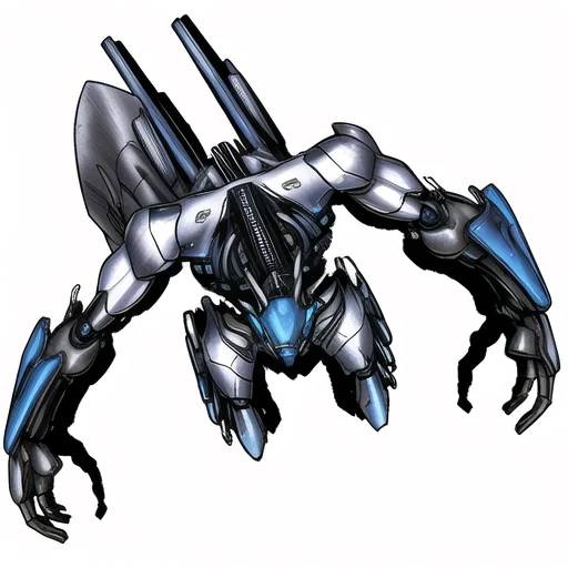 dndtoken, a mech, ((white background)) <lora:dndtoken_v101:0.85>
