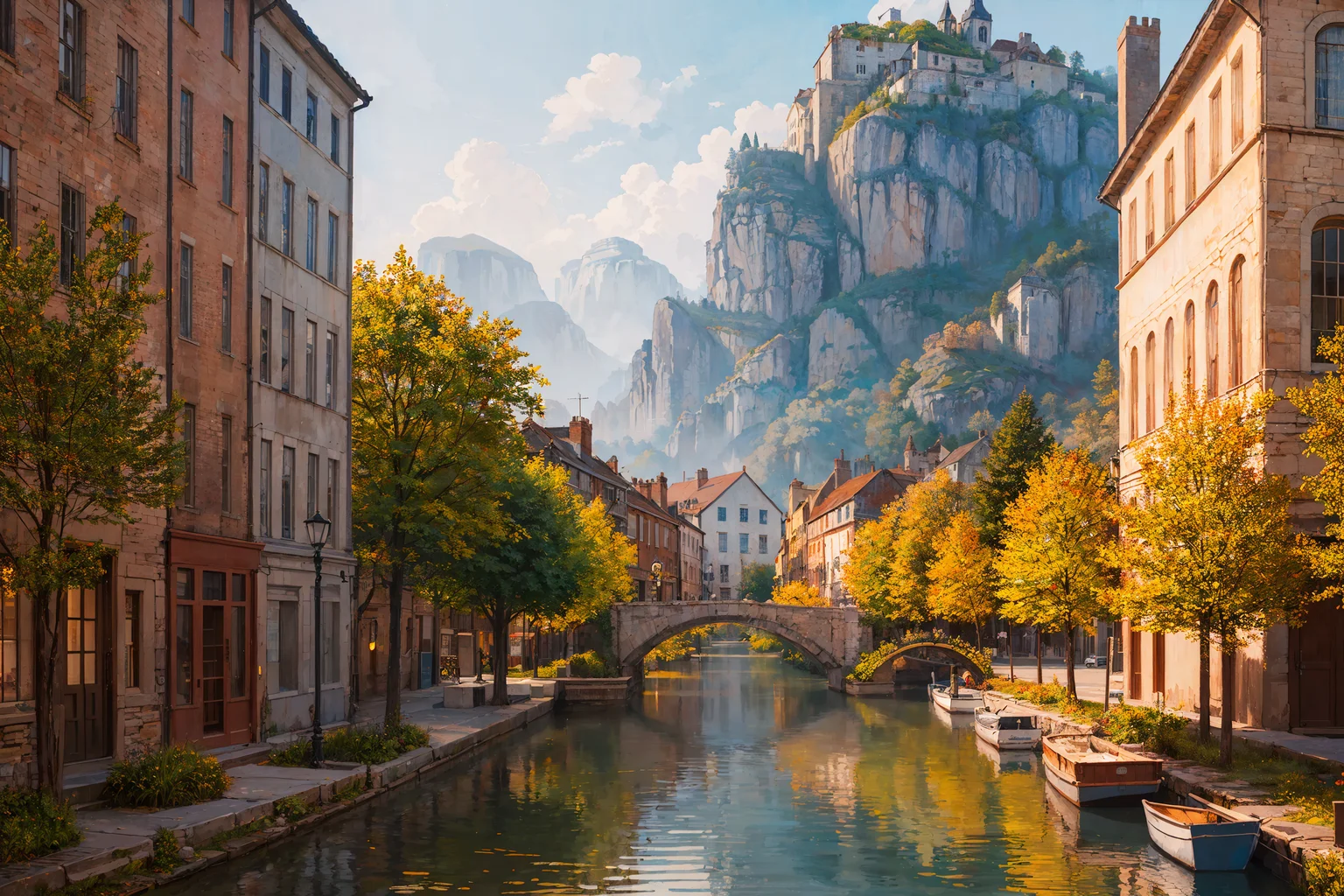best quality, masterpiece, highly stylized impressionist painting