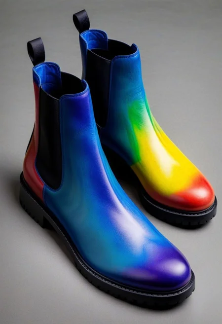 (still life), fashion
BREAK
(multicolor), (a pair of chelsea boots), (closeup)