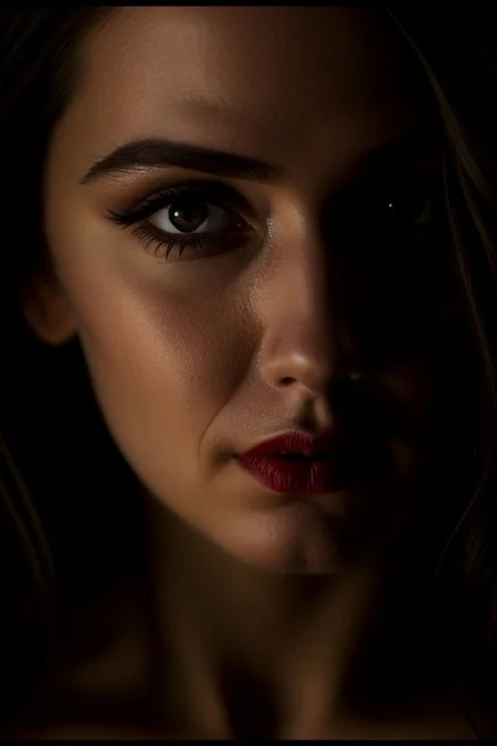 (Belgian) vampire girl, 23 years old, (beautiful:1.75), (very pale skin:1.35), (gothic makeup:0.99), (Red Lipstick:1), (black hair), (anime:0.35), (oval face:0.25), (Halloween), (night), (front view:1.25), (elegant), 10 minutes before the world will end, (back light), hyper-realistic, (ultra-detailed:1), (insanely detailed:1), 4k, realistic 8k, shot on portra 400, (((masterpiece))), (perfect composition:1.55), (best quality), (HD), (Leonardo Da Vinci:0.10), ((Transylvanian Castle)), Perfect hand, Hand, Detailed hand