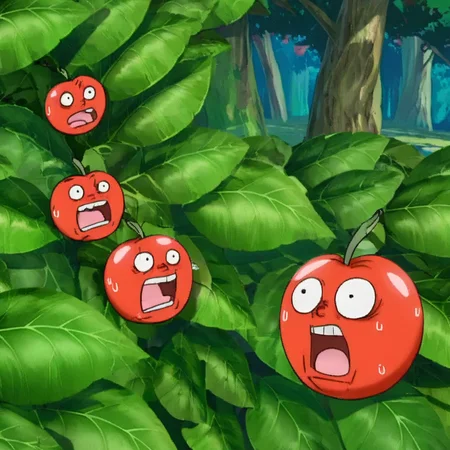 <lora:sapple_SDXL-000006:1>
sapple,outdoors, tree,screaming, apple face,
blank eyes, wide-eyed, clenched teeth, blush, day, pokemon (creature), sweat, food focus, colored skin,
best quality, high quality, highres, masterpiece,