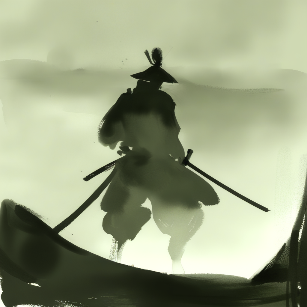 drawix10 samurai<lora:drawix10:1>