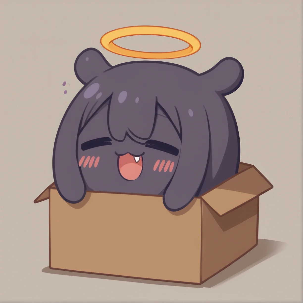b0xe,in box,chibi,cardboard box,
score_9, score_7_up,melting, happy,
Takodachi, no humans, chibi, octopus, halo, closed eyes, :3, blush, fang, open mouth
<lora:chibi_box_b0xe_v2.1:1> <lora:ChamTakodachiPonyXL:1>