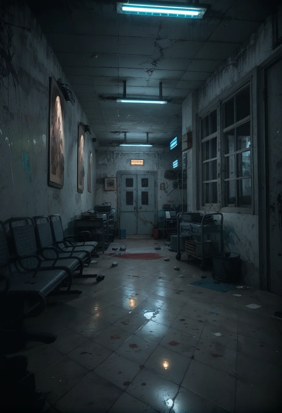 score_9,score_8_up,score_7_up,8k,,ruanyi0703,<lora:0703 scary hospital aisle_v1_pony:1>