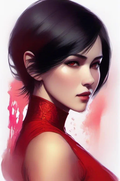 Masterpiece,High Quality,illustration,
<lora:PE_ColorPortraitWoman:1> PEColorPortraitWoman,
Ada Wong from resident evil