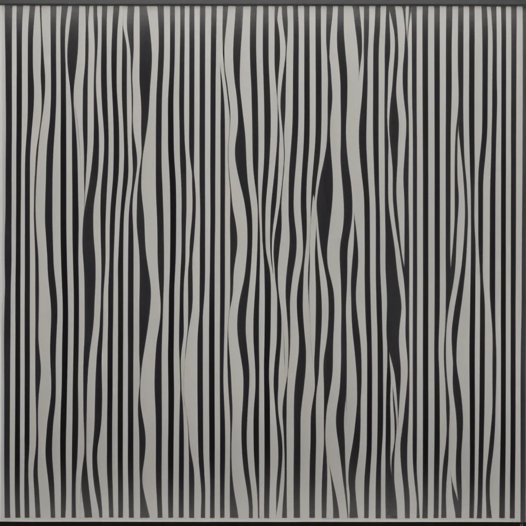 curve stripes Le Parc a cross with a black and white design abstraccion geometrica, stripes, lineas, patterns, black and white <lora:LeParc_AI_LoRA_XL_v2.0:1>