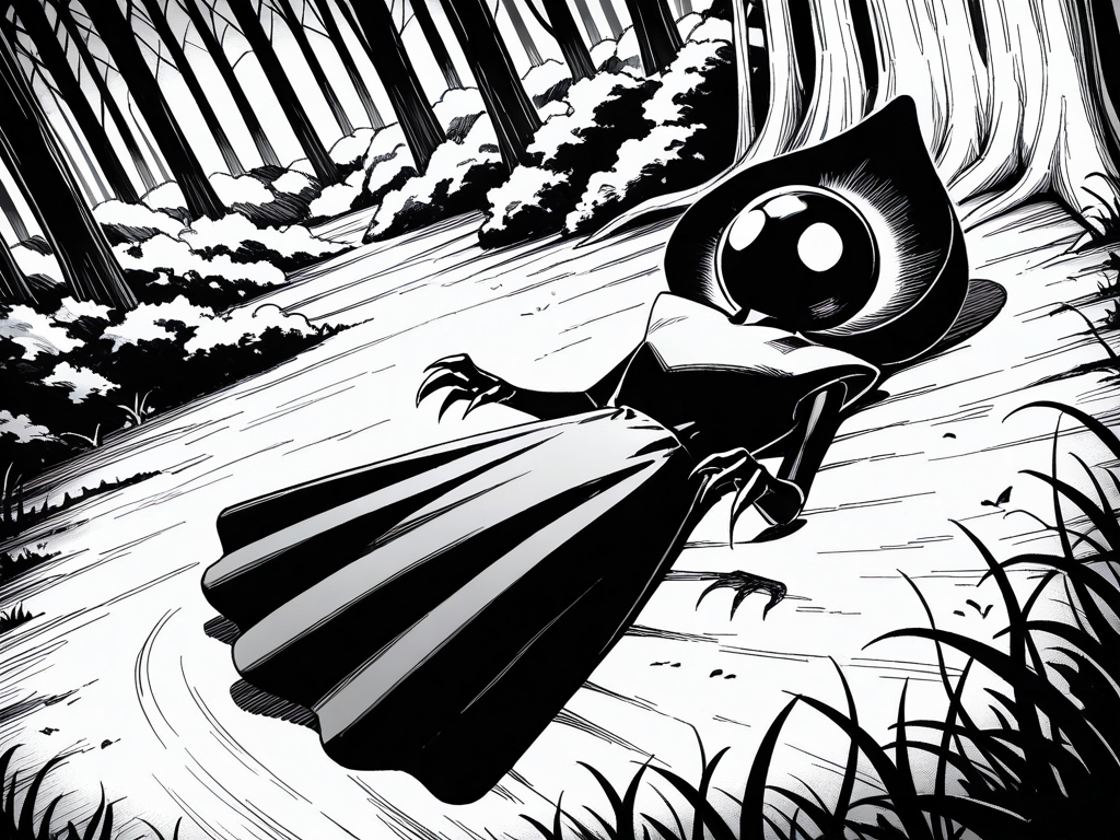 <lora:IL_flatwoods_monster:1>,flatwoods_monster/(Character/),forest,floating,
claws,dress,hood,dutch angle,lying,no humans,blank eyes,, masterpiece,best quality,amazing quality,very aesthetic,absurdres,