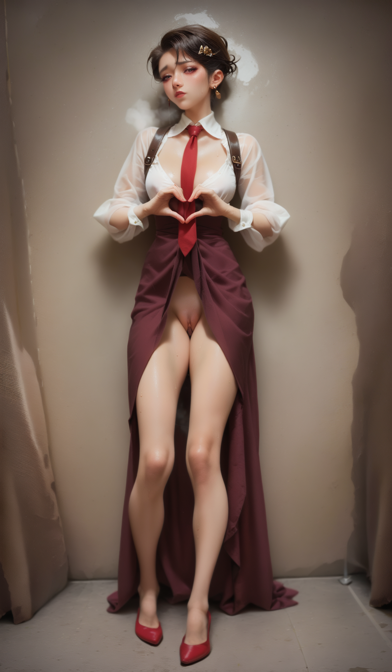 score_9, score_8_up, asian,chinese,
(hoshiguma \(ronin huntress\) \(arknights\), arknights),
(girl having sex in lowjob position, penis penetrating pussy, sex, a girl pussy is getting fucked by a penis, vaginal), penis, cock, pussy, sweat,trembling, breast grab,heart hands,sweat,underwear,panty pull,presenting,
(see-through_clothing),(dynamic angle,dynamic pose),shine,glowing,energy coalescing and vibrating,whole_body,lie_down,
wearing Hanfu ,charming,alluring,seductive,erotic,enchanting,
(fitted full body clothing, Plunging Neckline, canvas,  Plaster, cuffed sleeves, maxi length, Empire Waist, flared skirt, train,,tie-dye,Sheer Panels, Button Closure),(solitaire ring, polished internally flawless pearl, french cut, mixed cut facets, 25.00 carat, lively,    dazzling, iron, wear resistance, tenacity, irradiation, cathedral setting, natural, hard to find, boho, retro modern, achievement and success),(color saturation architecture time-travel scenarios mud suction),