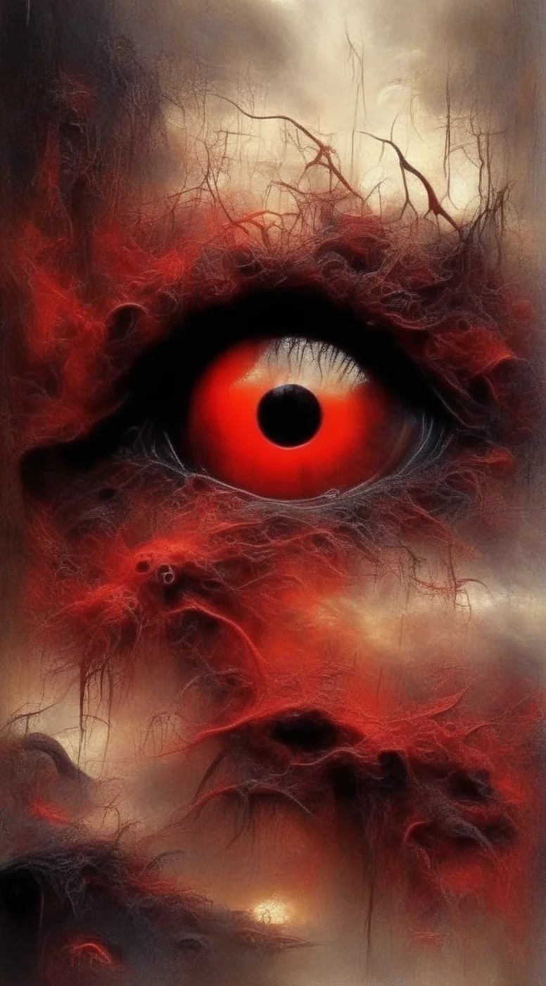 abysues red eye <lora:abysues:1>