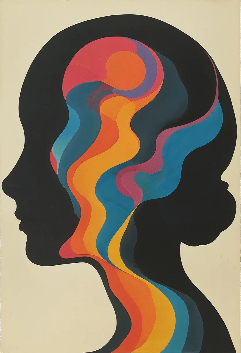 masterpiece,best quality,<lora:tbh368-sdxl:0.6>,illustration,style of Milton Glaser tech genius teenage girl