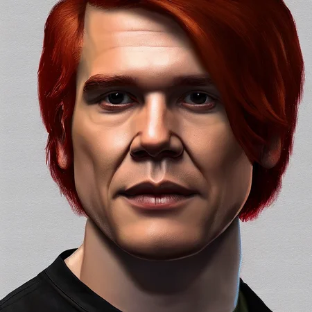 dskyart1, 1boy, male_focus, black red hair, stubble, a painting of a man with red hair, detailed character portrait, character art portrait, painted character portrait, digital character painting, realistic portrait, closeup character portrait, realistic digital painting, daredevil portrait, detailed color portrait, color portrait, fantasy male portrait, high detail portrait, realistic self portrait, realistic character concept art, smooth. digital painting, low detailed. digital painting, (wlop) , dskyart1