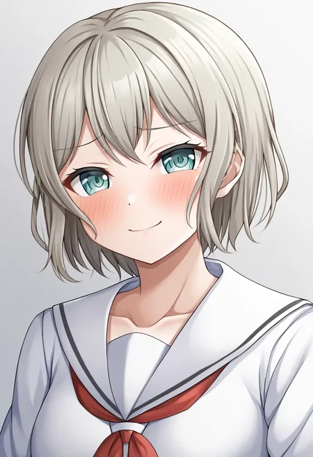 <lora:bang2_pd6_0001:1> 1girl, aoba moca, bang dream!, school uniform, upper body,