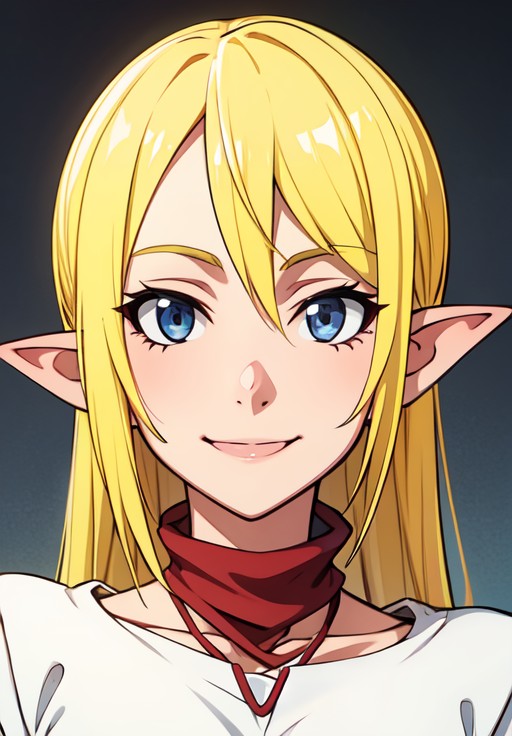 <lora:gate_tlm:0.8>, gate_tlm, smile, portrait, pointy ears,, seductive