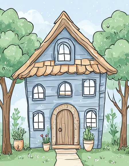 novuschroma57 style cartoon Houses of the Holy <lora:novuschroma57 style_simple:1> <lora:sdxl_lightning_8step_lora:1>