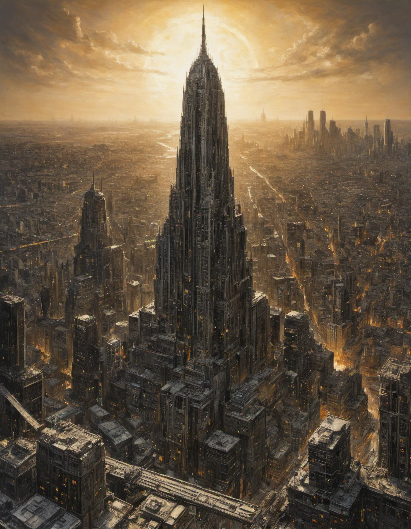 by Albert Bloch,  (rewarding, comic book but extremely beautiful:1.4), (intricate details, masterpiece, best quality:1.4) , in the style of nicola samori,
Metropolis-themed, urban, cityscape, skyscrapers, modern, futuristic, highly detailed,, looking at viewer
<lora:epi_noiseoffset2:0.5> <lora:add-detail-xl:1> <lora:xl_more_art-full_v1:0.5>  <lora:NicolaSamori:0.7>