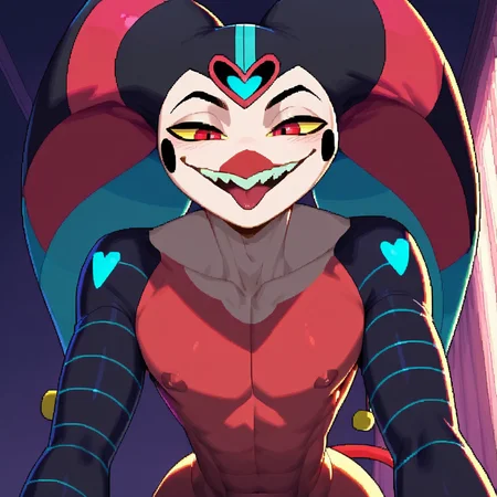 (<lora:Fizz:1> fizzarolli, 1boy, solo, male focus, close view, teasing, <lora:pixel:1> pixel