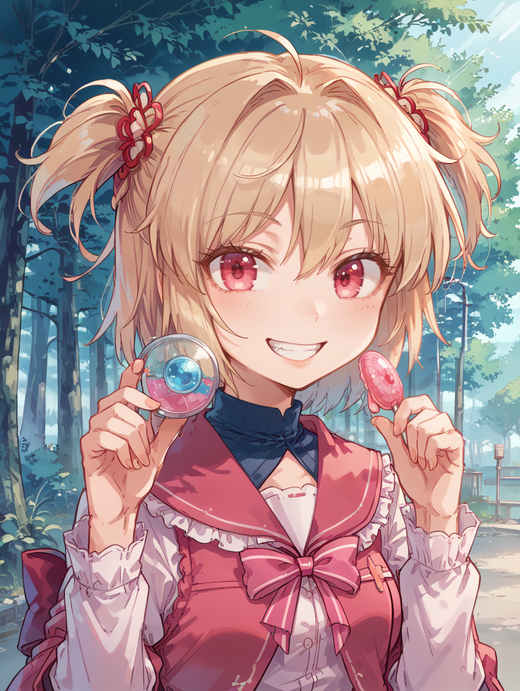 score_9, score_8_up, score_7_up,source_anime,BREAK, solo, (light smile:0.7), 
ayano_rika,
<lora:ayano_rika:1>