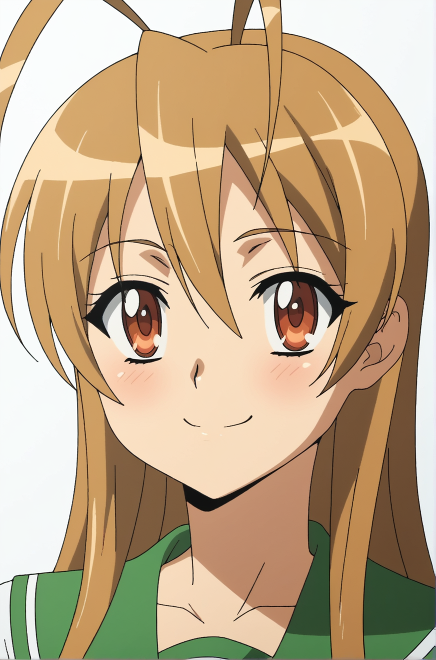 <lora:Rei_Miyamoto:0.8>, white background, Rei Miyamoto, upper body, smile