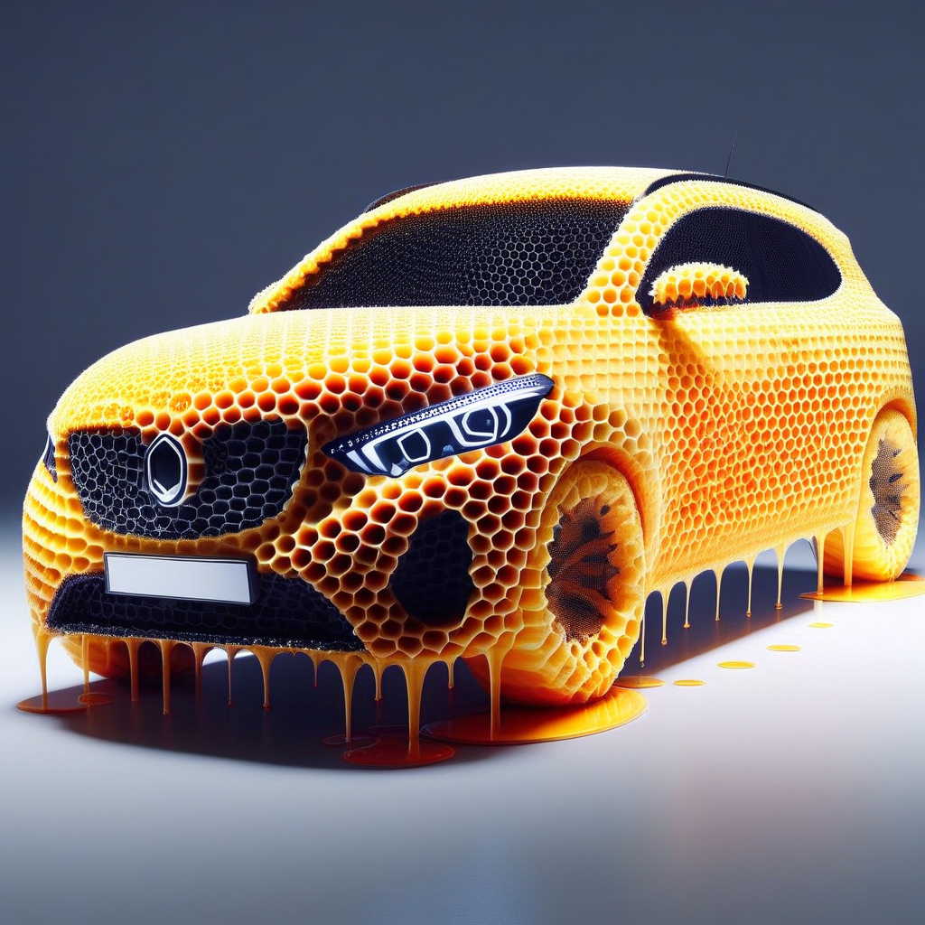 Honeycomb Morph, a car